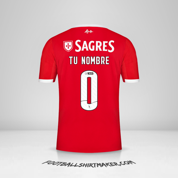Jersey SL Benfica 2022/2023 -  tu nombre - 0