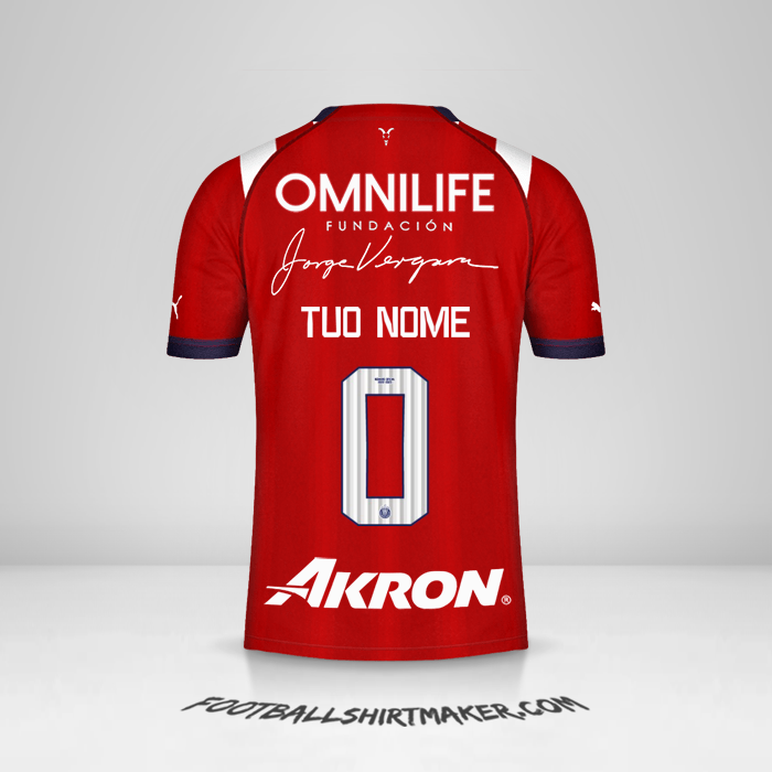 Maglia Guadalajara 2022/2023 -  tuo nome - 0