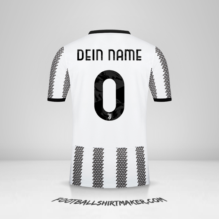 Trikot Juventus FC 2022/2023 Cup -  dein name - 0
