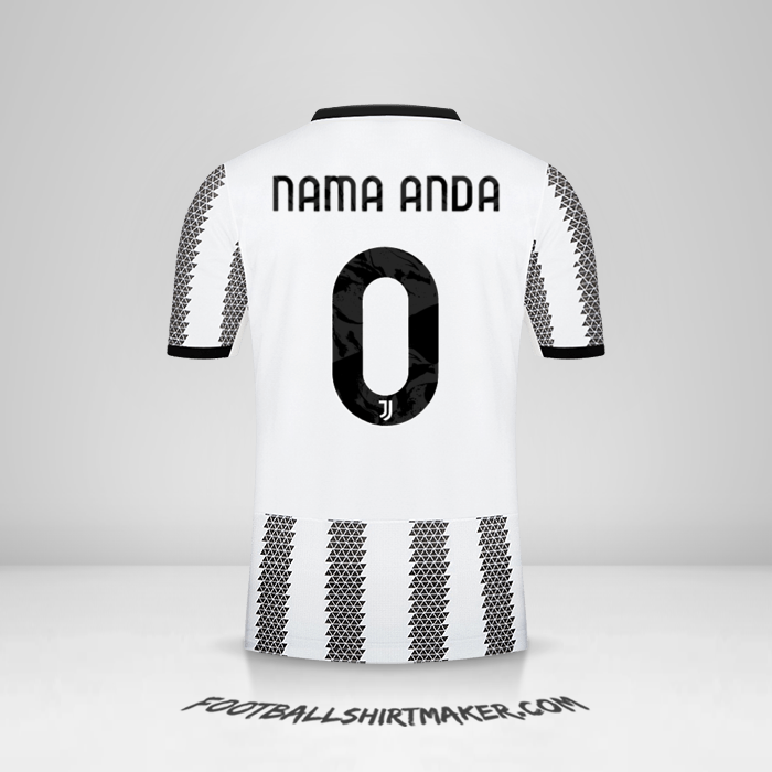 Jersey Juventus FC Cup 2022/2023 -  nama anda - 0