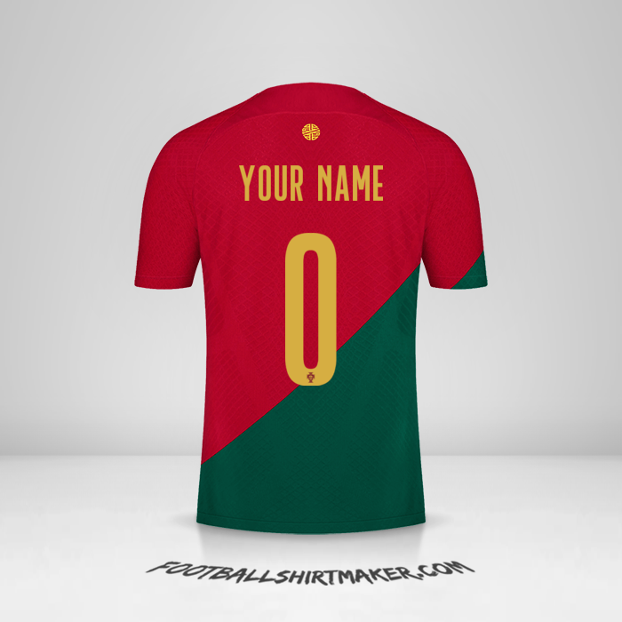 Shirt Portugal 2022 -  your name - 0