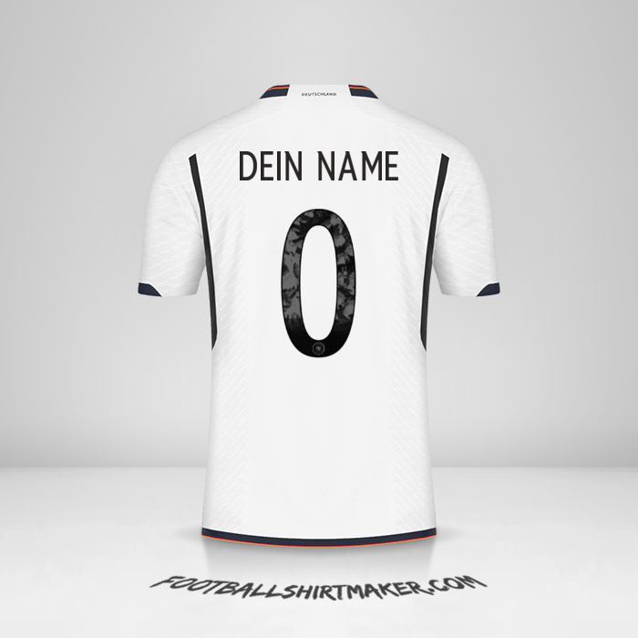 Trikot Deutschland 2022 -  dein name - 0