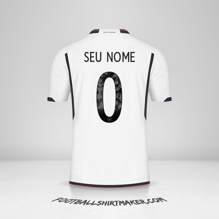 Camisa Alemanha 2022 -  seu nome - 0