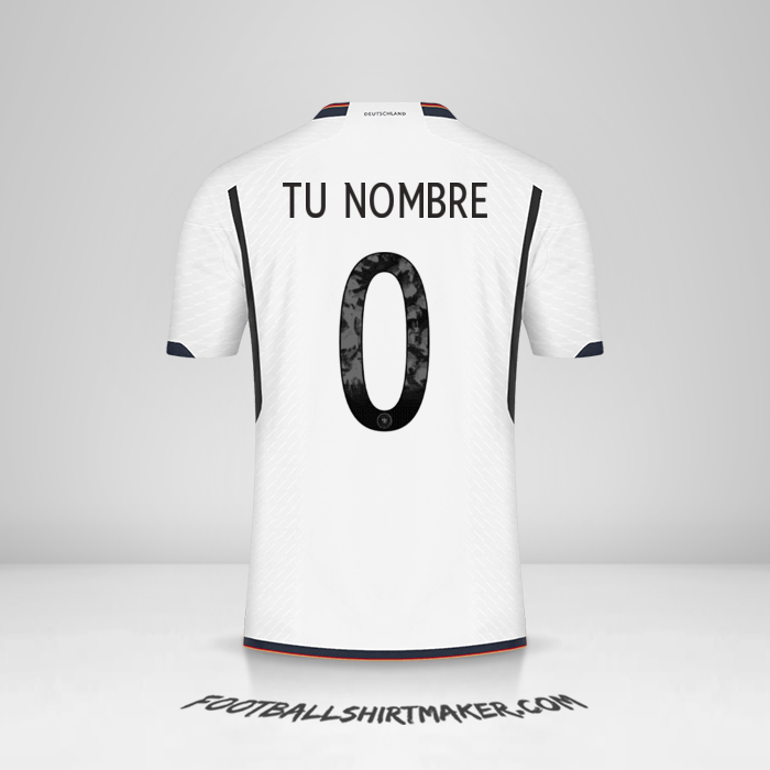 Jersey Alemania 2022 -  tu nombre - 0
