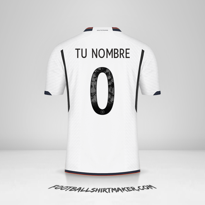 Camiseta Alemania 2022 -  tu nombre - 0