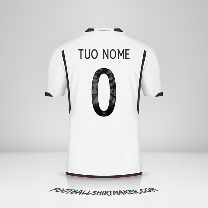 Maglia Germania 2022 -  tuo nome - 0