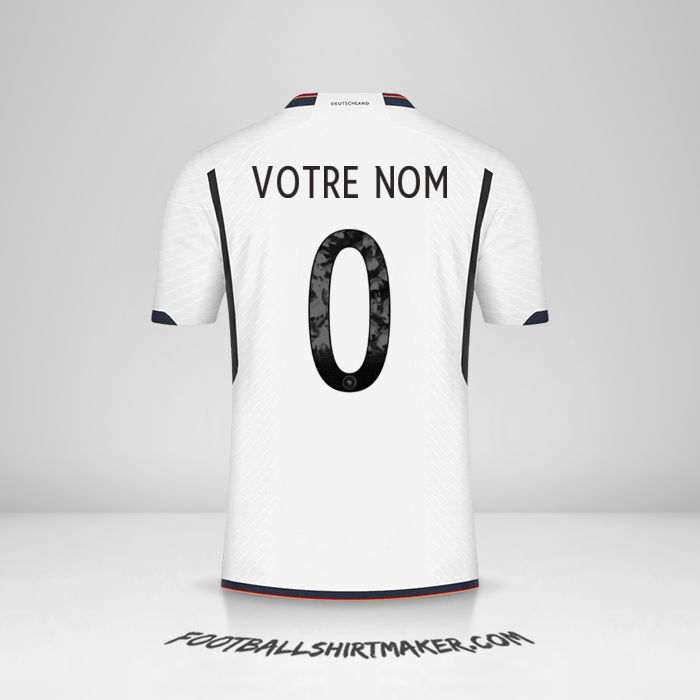 Maillot Allemagne 2022 -  votre nom - 0