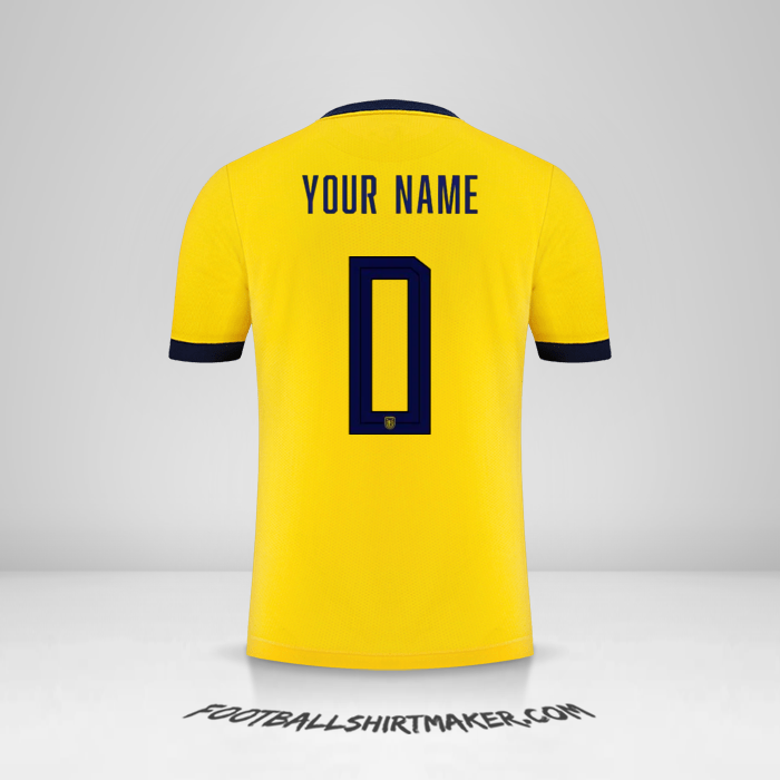 Shirt Ecuador 2022 -  your name - 0