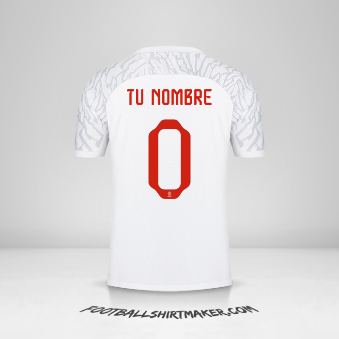 Jersey Polonia 2022 -  tu nombre - 0