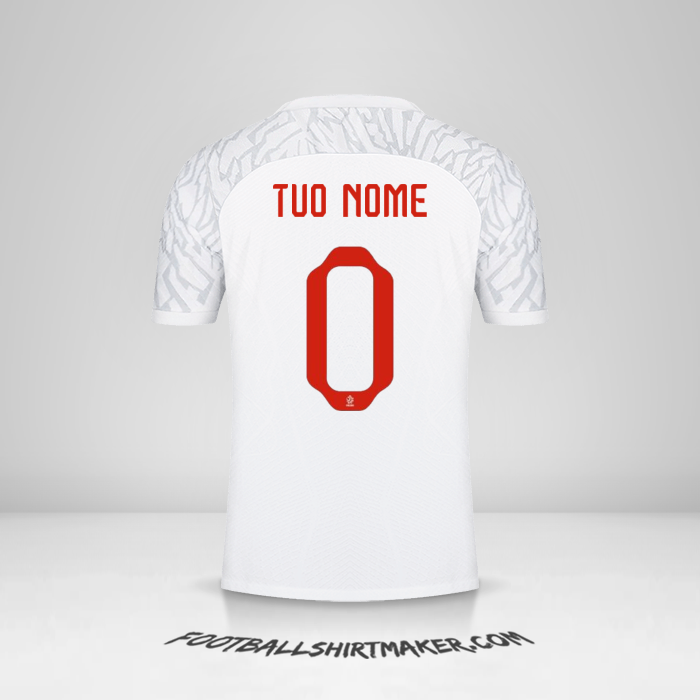 Maglia Polonia 2022 -  tuo nome - 0
