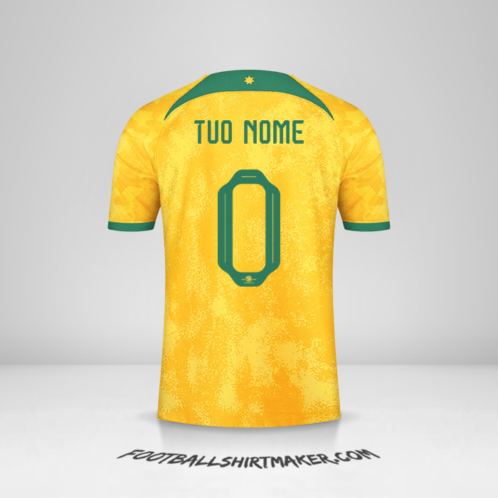 Maglia Australia 2022 -  tuo nome - 0