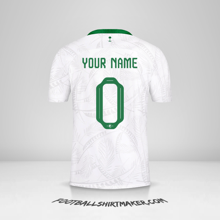 Jersey Saudi Arabia 2022 -  your name - 0