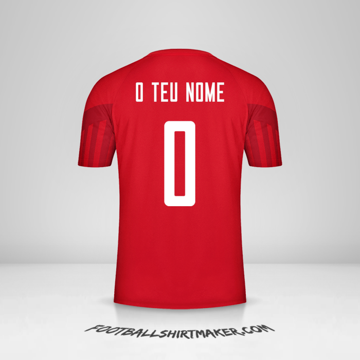 Camisola Dinamarca 2022 -  o teu nome - 0