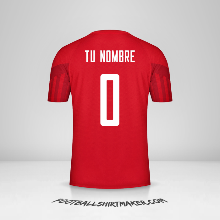 Camiseta Dinamarca 2022 -  tu nombre - 0