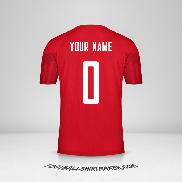 Shirt Denmark 2022 -  your name - 0
