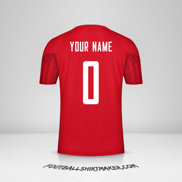 Shirt Denmark 2022 -  your name - 0