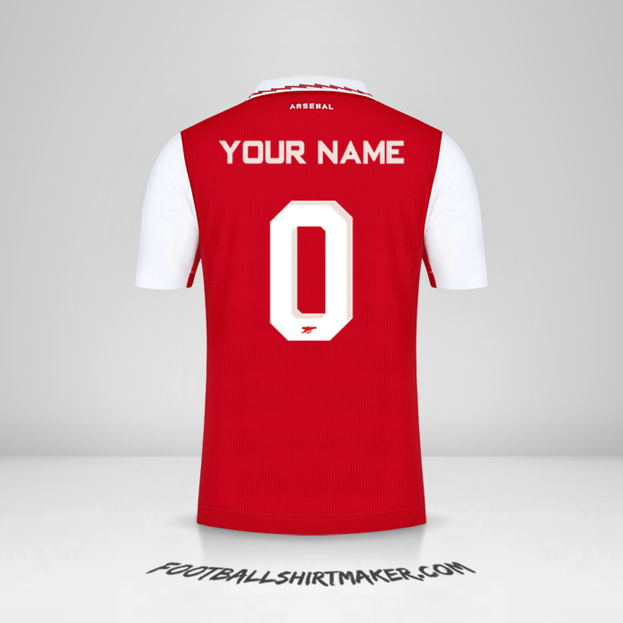 Jersey Arsenal Cup 2022/2023 -  your name - 0