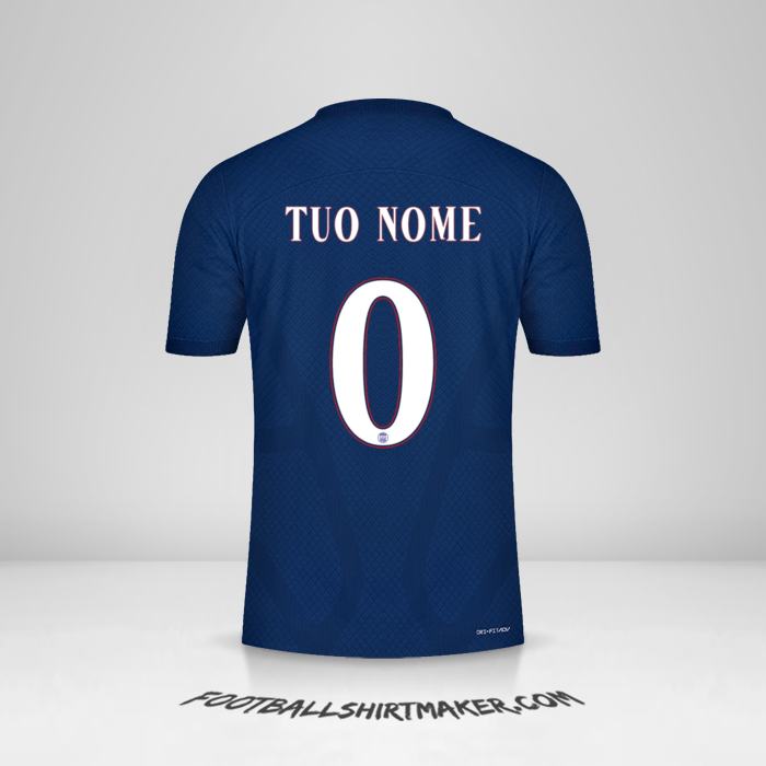 Maglia Paris Saint Germain 2022/2023 Cup -  tuo nome - 0