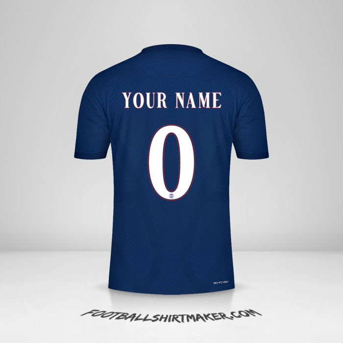 Jersey Paris Saint Germain Cup 2022/2023 -  your name - 0