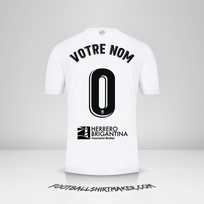 Maillot Valencia CF 2022/2023 -  votre nom - 0