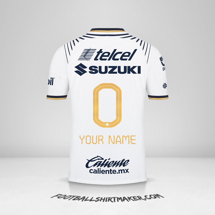 Shirt Pumas UNAM 2022/2023 -  your name - 0