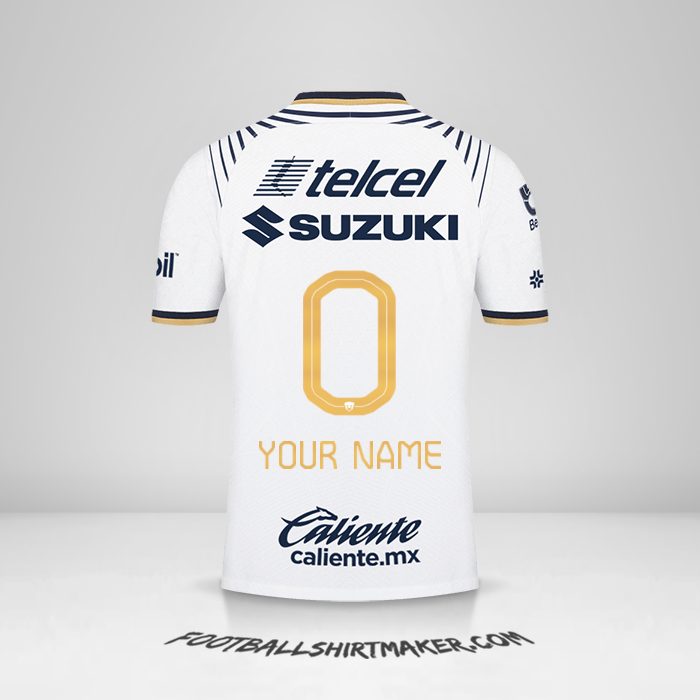Shirt Pumas UNAM 2022/2023 -  your name - 0