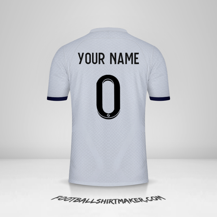 Jersey Paris Saint Germain 2022/2023 II -  your name - 0