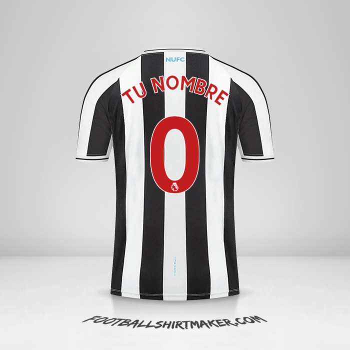 Jersey Newcastle United FC 2022/2023 -  tu nombre - 0