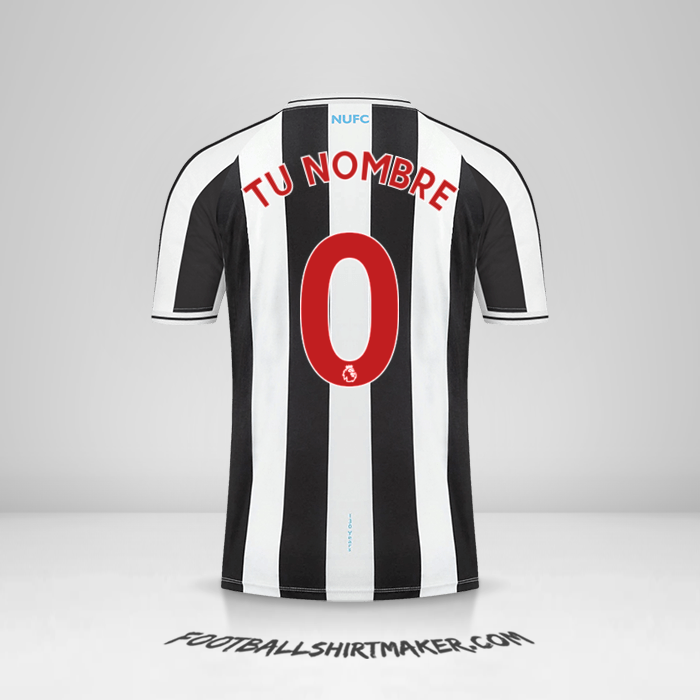 Camiseta Newcastle United FC 2022/2023 -  tu nombre - 0