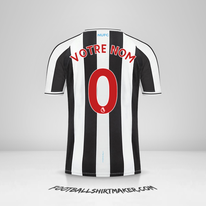 Maillot Newcastle United FC 2022/2023 -  votre nom - 0
