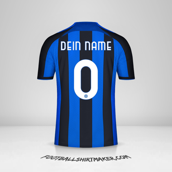 Trikot Inter Cup 2022/2023 -  dein name - 0