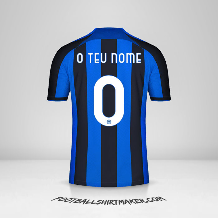 Camisola Inter Cup 2022/2023 -  o teu nome - 0