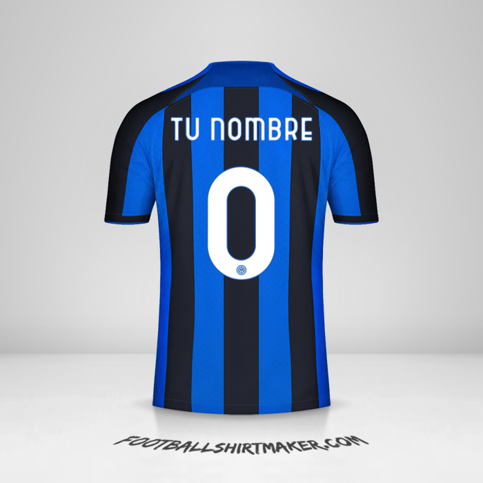 Camiseta Inter Cup 2022/2023 -  tu nombre - 0