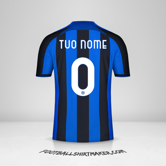 Maglia Inter 2022/2023 Cup -  tuo nome - 0