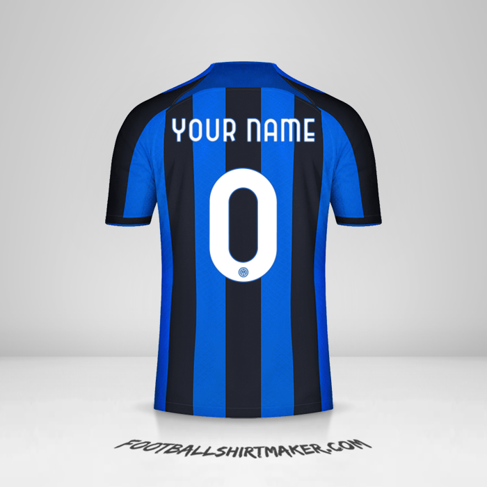 Jersey Inter Cup 2022/2023 -  your name - 0