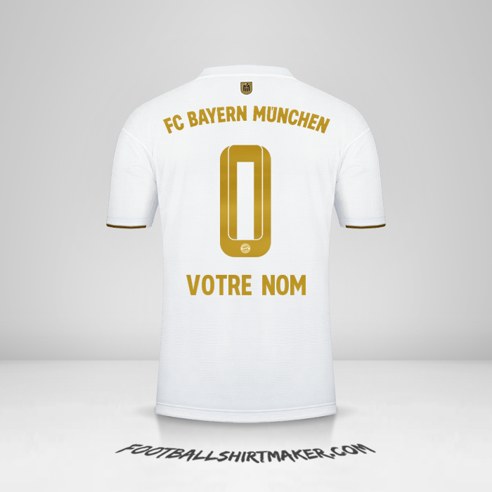 Maillot FC Bayern Munchen 2022/2023 II -  votre nom - 0