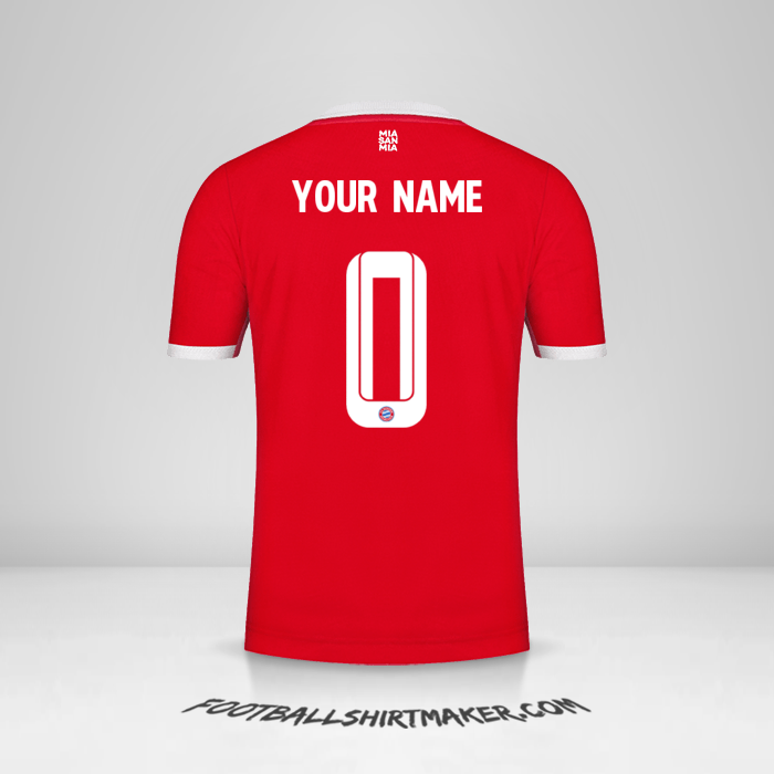 Jersey FC Bayern Munchen Cup 2022/2023 -  your name - 0