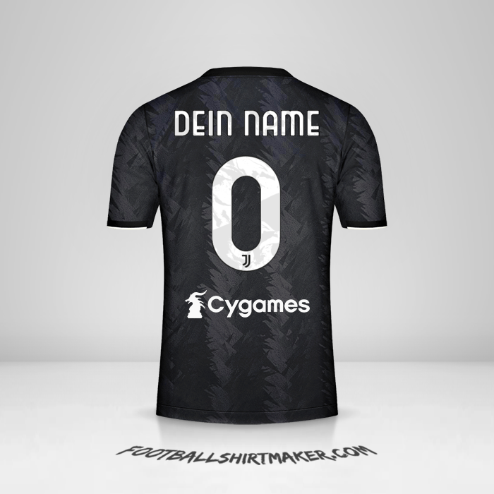 Trikot Juventus FC 2022/2023 II -  dein name - 0