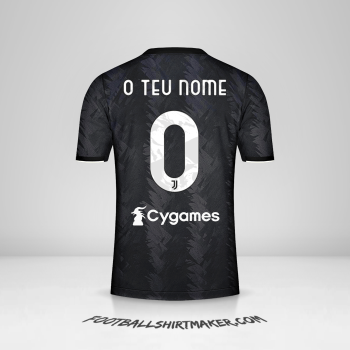 Camisola Juventus FC 2022/2023 II -  o teu nome - 0