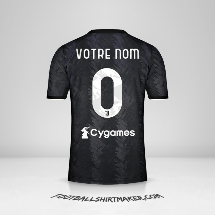 Maillot Juventus FC 2022/2023 II -  votre nom - 0
