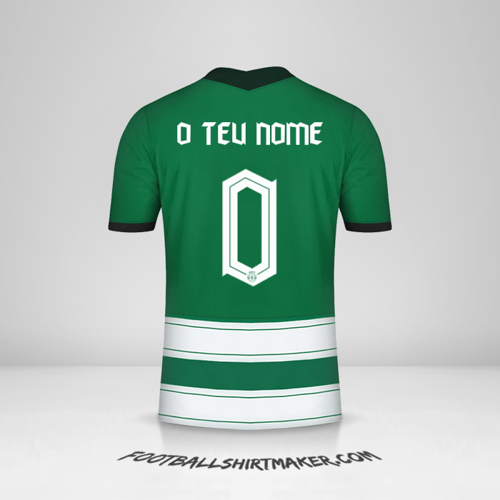 Camisola Sporting Clube UCL 2022/2023 -  o teu nome - 0