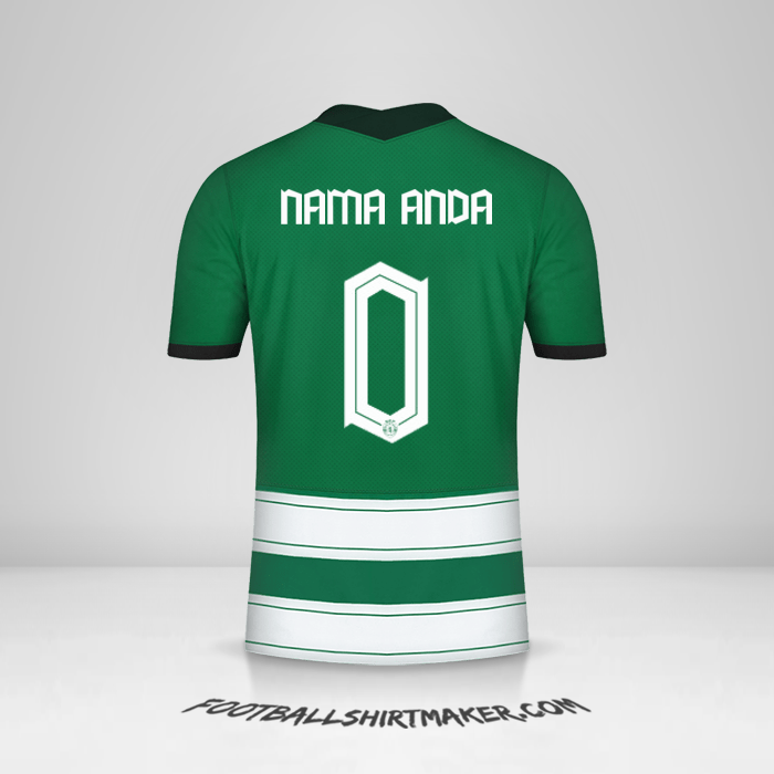 Jersey Sporting Clube 2022/2023 UCL -  nama anda - 0
