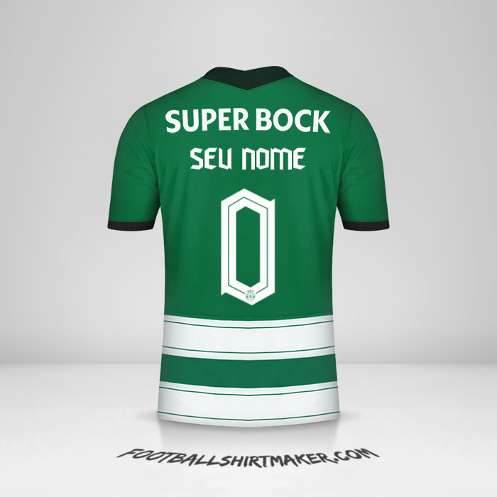 Camisa Sporting Clube Allianz Cup 2022/2023 -  seu nome - 0