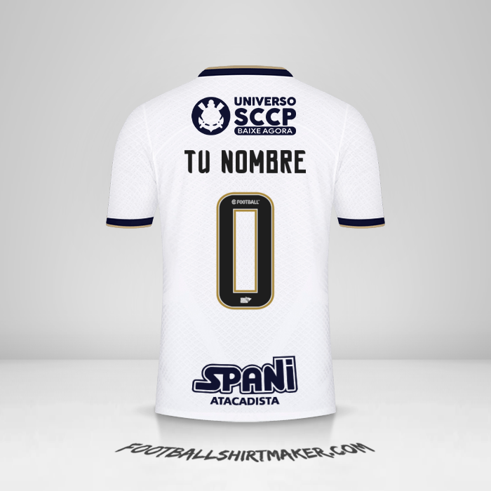 Jersey Corinthians 2022/2023 -  tu nombre - 0