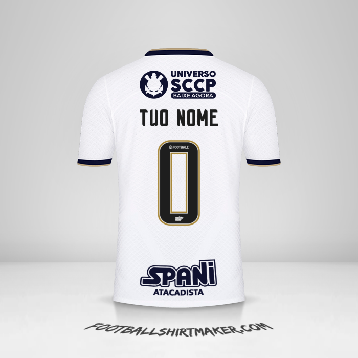 Maglia Corinthians 2022/2023 -  tuo nome - 0