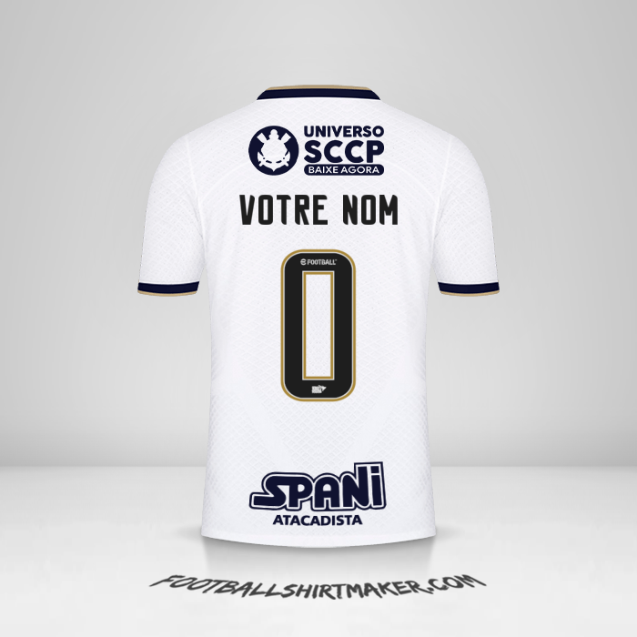 Maillot Corinthians 2022/2023 -  votre nom - 0