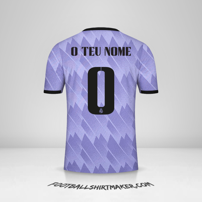 Camisola Real Madrid CF Cup 2022/2023 II -  o teu nome - 0