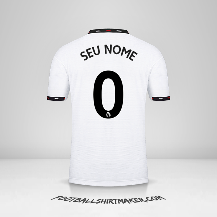 Camisa Manchester United 2022/2023 II -  seu nome - 0