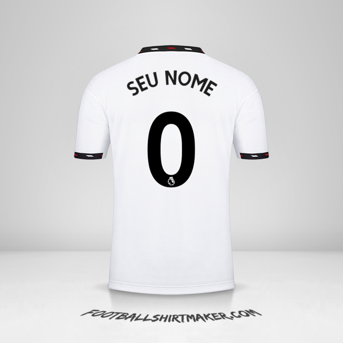 Camisa Manchester United 2022/2023 II -  seu nome - 0