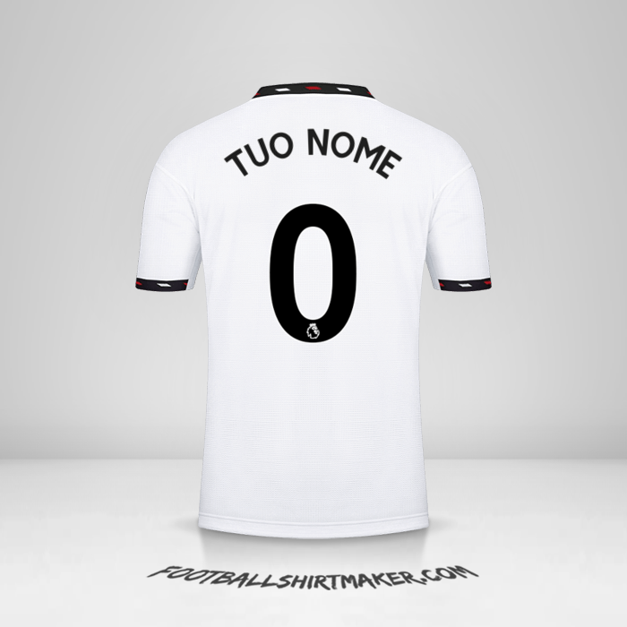 Maglia Manchester United 2022/2023 II -  tuo nome - 0